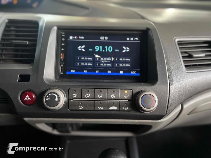 CIVIC 1.8 LXS 16V FLEX 4P AUTOMÁTICO