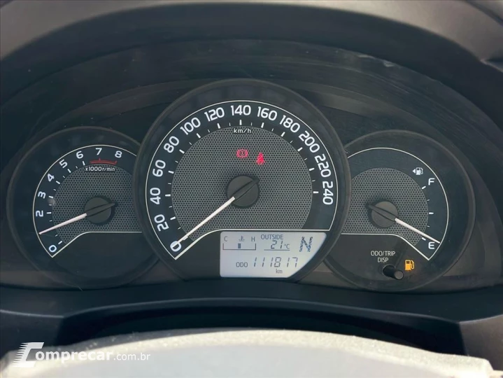 COROLLA 1.8 GLI 16V FLEX 4P AUTOMÁTICO