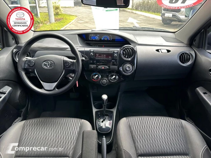 ETIOS 1.5 XS SEDAN 16V FLEX 4P AUTOMÁTICO