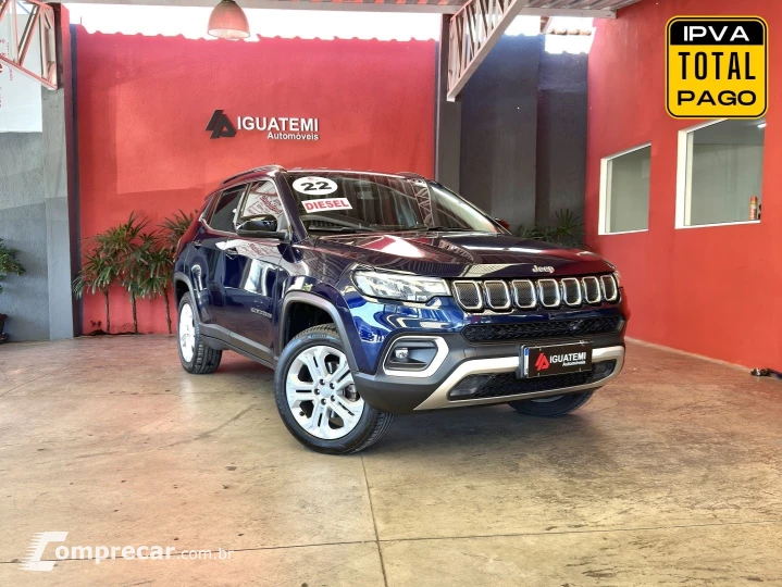 COMPASS 2.0 TD350 TURBO DIESEL LONGITUDE AT9
