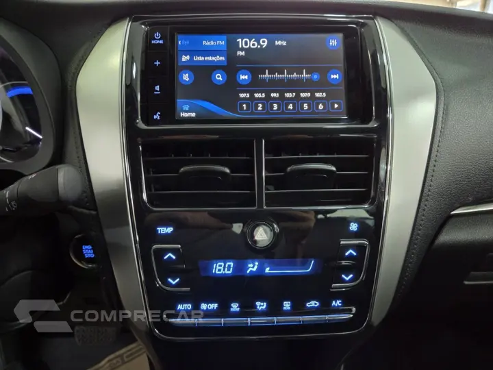 Yaris Sedan 1.5 16V 4P FLEX XL PLUS CONNECT MULTIDRIVE AUTOM