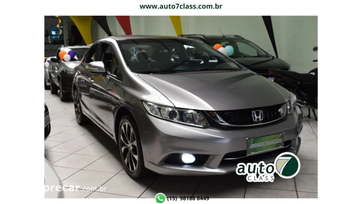 CIVIC - 2.0 LXR 16V 4P AUTOMÁTICO