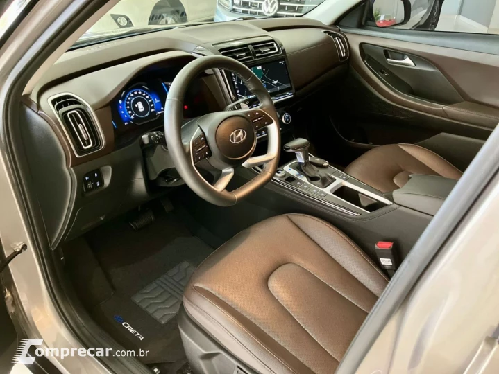 Creta 1.0 12V 4P FLEX TGDI TURBO PLATINUM AUTOMÁTICO