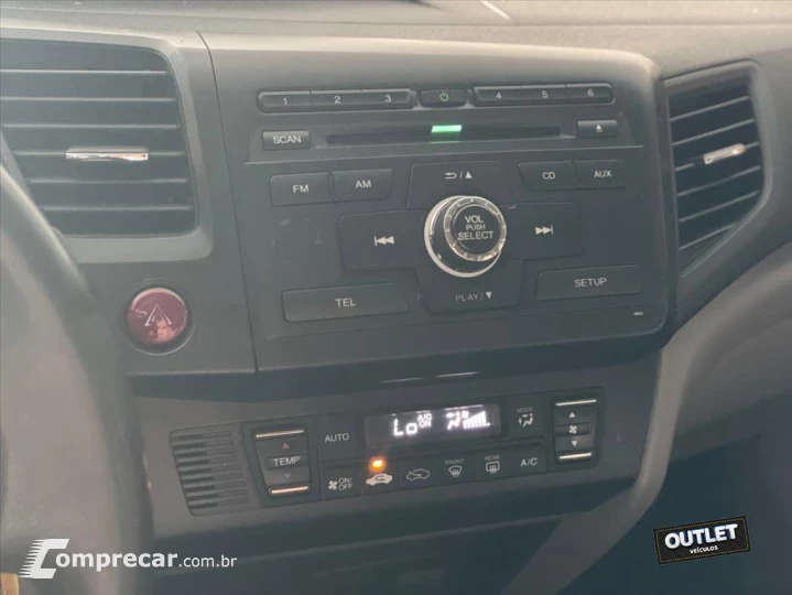 CIVIC 2.0 LXR 16V FLEX 4P AUTOMÁTICO