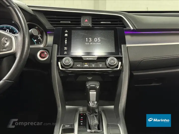 CIVIC 1.5 16V TURBO GASOLINA TOURING 4P CVT