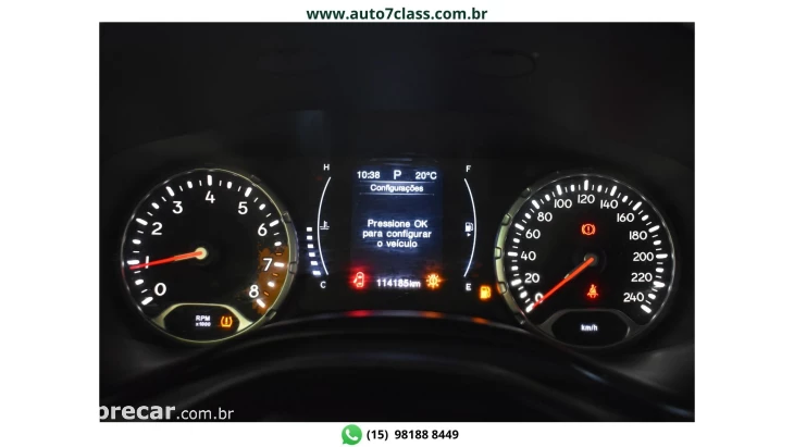 RENEGADE - 1.8 16V LONGITUDE 4P AUTOMÁTICO