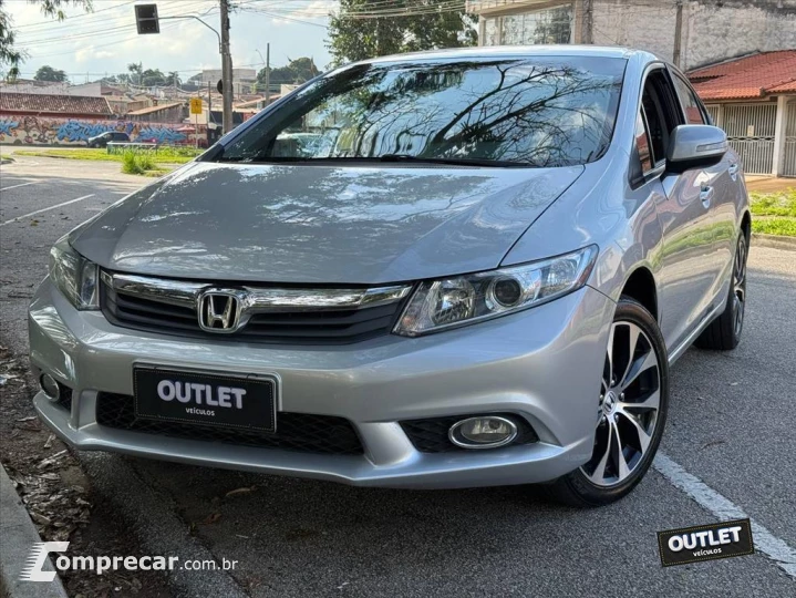 CIVIC 2.0 LXR 16V FLEX 4P AUTOMÁTICO
