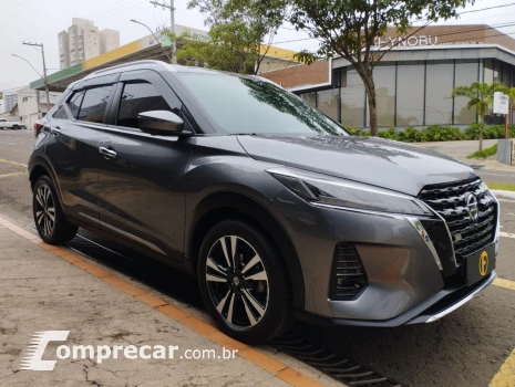 NISSAN Kicks 1.6 16V 4P FLEXSTART EXCLUSIVE XTRONIC AUTOMÁTICO CVT 4 portas