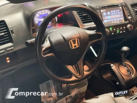 CIVIC 1.8 LXS 16V FLEX 4P AUTOMÁTICO
