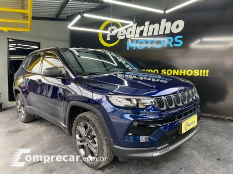 Compass 1.3 16V 4P FLEX LONGITUDE 80 ANOS T270 TURBO AUTOMÁT
