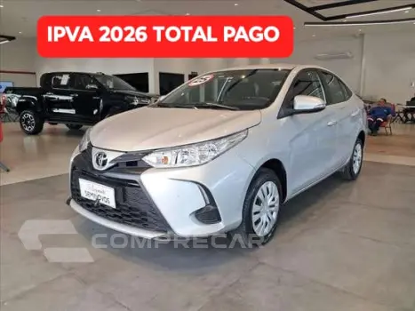 Toyota YARIS 1.5 16V FLEX SEDAN XL MULTIDRIVE 4 portas