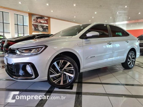 Volkswagen VIRTUS HIGHLINE 200 TSI 1.0 FLEX 12V AUT 4 portas