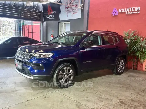 JEEP COMPASS 1.3 T270 TURBO FLEX LONGITUDE AT6 4 portas