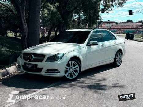 Mercedes-Benz C 200 1.8 CGI AVANTGARDE 16V GASOLINA 4P AUTOMÁTI 4 portas