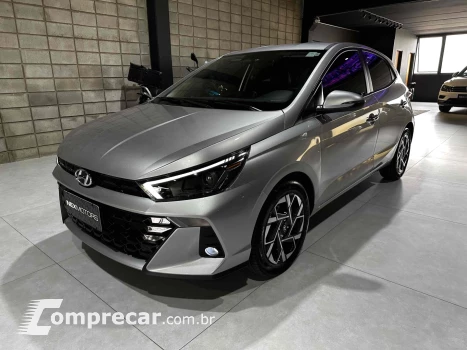 Hyundai HB20 1.0 TGDI FLEX PLATINUM PLUS AUTOMÁTICO 4 portas