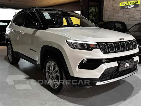 JEEP COMPASS 1.3 T270 TURBO FLEX LONGITUDE AT6 4 portas