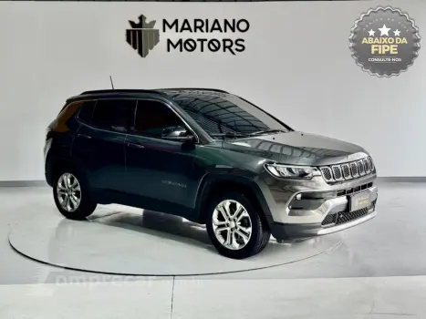 JEEP COMPASS 1.3 T270 TURBO FLEX LONGITUDE AT6 4 portas