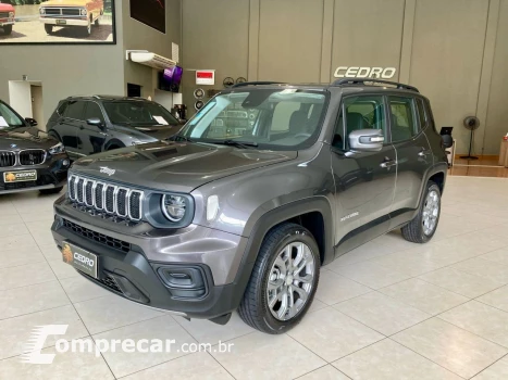 JEEP Renegade 1.3 16V 4P FLEX T270 LONGITUDE TURBO AUTOMÁTICO 4 portas