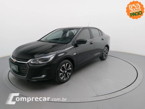 CHEVROLET ONIX 1.0 TURBO FLEX PLUS PREMIER AUTOMÁTICO 4 portas