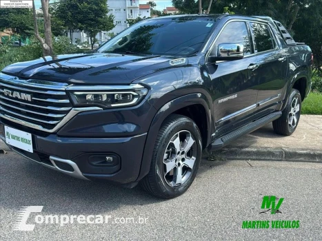 RAM RAMPAGE 2.0 HURRICANE 4 TURBO GASOLINA LARAMIE 4X 4 portas