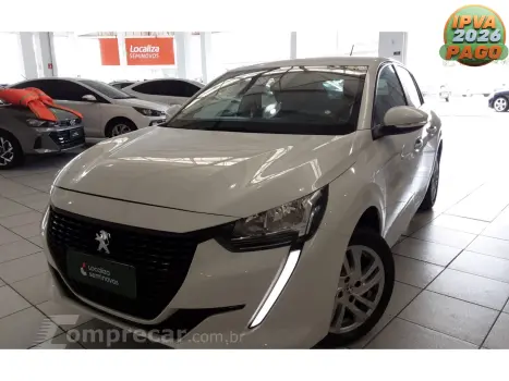 PEUGEOT 208 1.6 16V FLEX ACTIVE AT6 4 portas