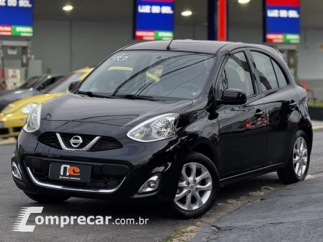NISSAN MARCH SV 1.6 16V Flex Fuel 4 portas