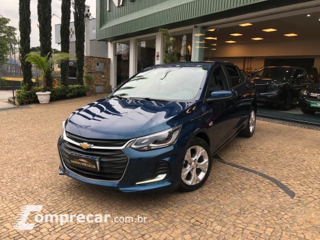 CHEVROLET Onix 1.0 Turbo Flex Plus Premier Automático 4 portas