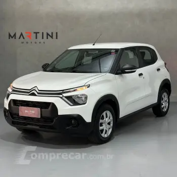 CITROEN C3 Live Pack 1.0 Flex 6V 5p Mec. 4 portas