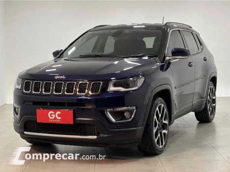 JEEP COMPASS 2.0 16V FLEX LIMITED AUTOMÁTICO 4 portas