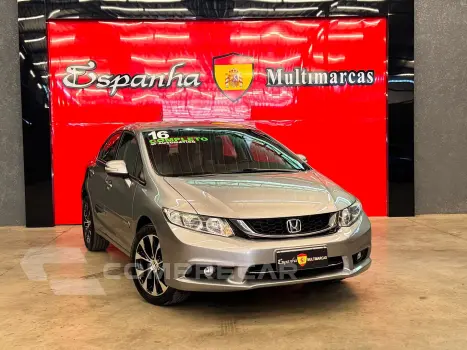 Honda Civic 2.0 Lxr 16V Flex 4P Automático 4 portas