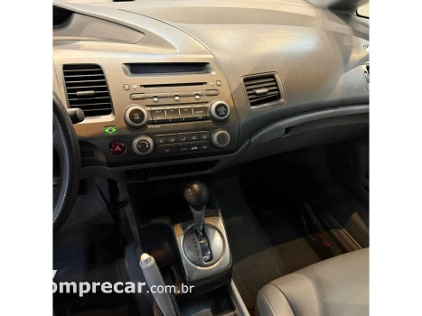 CIVIC 1.8 LXS 16V FLEX 4P AUTOMÁTICO