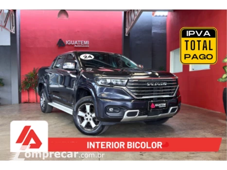 RAM RAMPAGE 2.0 TURBO DIESEL LARAMIE 4X4 AUTOMÁTICO 4 portas