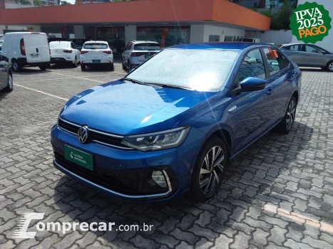 Volkswagen VIRTUS 1.0 200 TSI HIGHLINE AUTOMÁTICO 4 portas