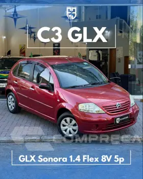 CITROEN C3 GLX 1.4/ GLX Sonora 1.4 Flex 8V 5p 4 portas