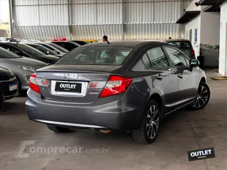 CIVIC 2.0 LXR 16V FLEX 4P AUTOMÁTICO