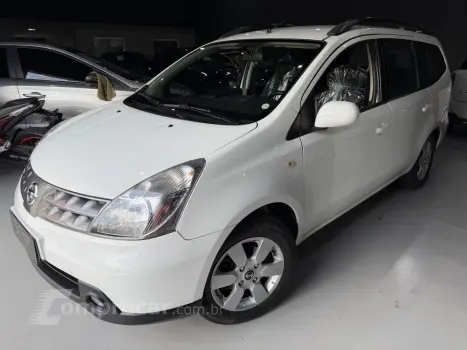 NISSAN GRAND LIVINA 1.8 SL 16V FLEX 4P AUTOMÁTICO 4 portas