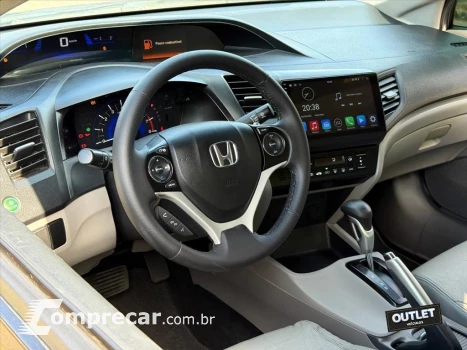 CIVIC 2.0 LXR 16V FLEX 4P AUTOMÁTICO