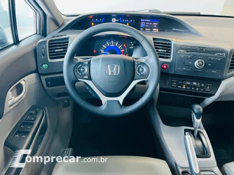 CIVIC 2.0 LXR 16V FLEX 4P AUTOMÁTICO