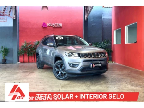 JEEP COMPASS 2.0 16V FLEX LONGITUDE AUTOMÁTICO 4 portas