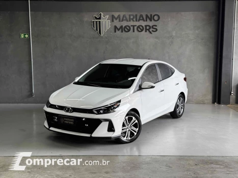 Hyundai HB20S 1.0 TGDI FLEX PLATINUM SAFETY AUTOMÁTICO 4 portas