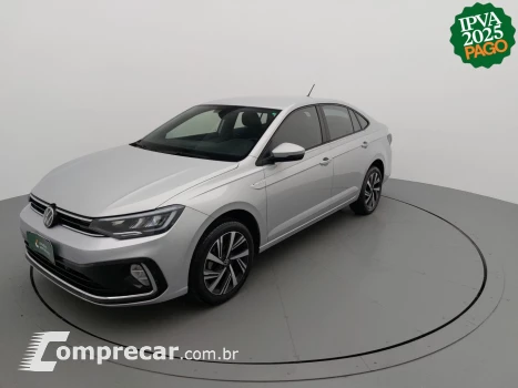 Volkswagen VIRTUS 1.0 200 TSI HIGHLINE AUTOMÁTICO 4 portas
