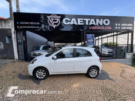 NISSAN MARCH 1.6 SV 16V 4 portas