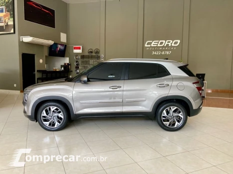 Creta 1.0 12V 4P FLEX TGDI TURBO PLATINUM AUTOMÁTICO