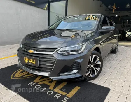 CHEVROLET ONIX HATCH PREM. 1.0 12V TB Flex 5p Aut. 4 portas
