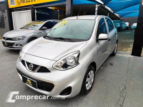 NISSAN MARCH S 1.0 12V Flex 5p 4 portas