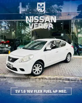 NISSAN VERSA SV 1.6 16V Flex Fuel 4p Mec. 4 portas