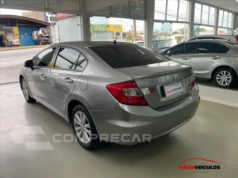 CIVIC 1.8 LXS 16V FLEX 4P AUTOMÁTICO