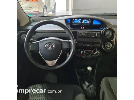 ETIOS 1.5 X PLUS SEDAN 16V FLEX 4P AUTOMÁTICO