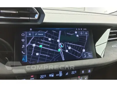 A3 2.0 TFSI GASOLINA SEDAN PERFORMANCE BLACK S-TRONIC