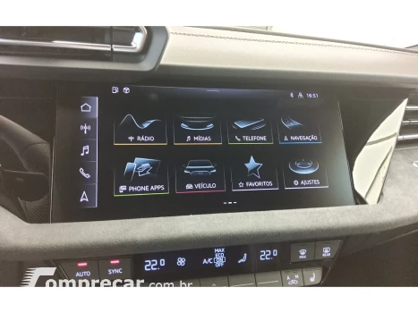 A3 2.0 40 TFSI GASOLINA SPORTBACK PERFORMANCE BLACK S-TRONIC